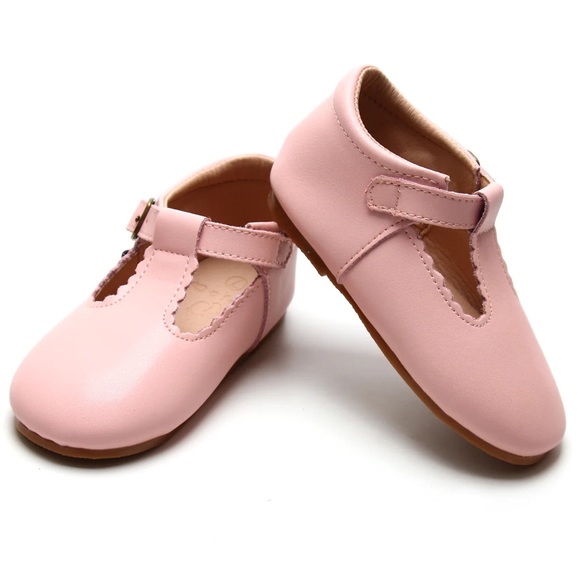 Riley T-Straps - Scalloped - Sweet Pink - Picture 15 of 15